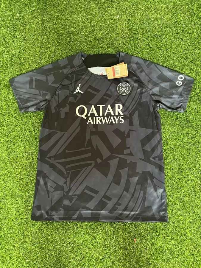 22-23 Paris Jordan pre-match black training uniform S-XXL
