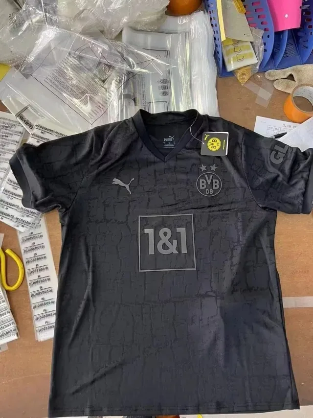 22/23 Dortmund Black Blackout Version S-XXL — photo 6