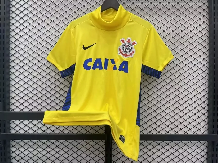 14/15 Corinthians goalkeeper Yellow S-XXL — photo 2