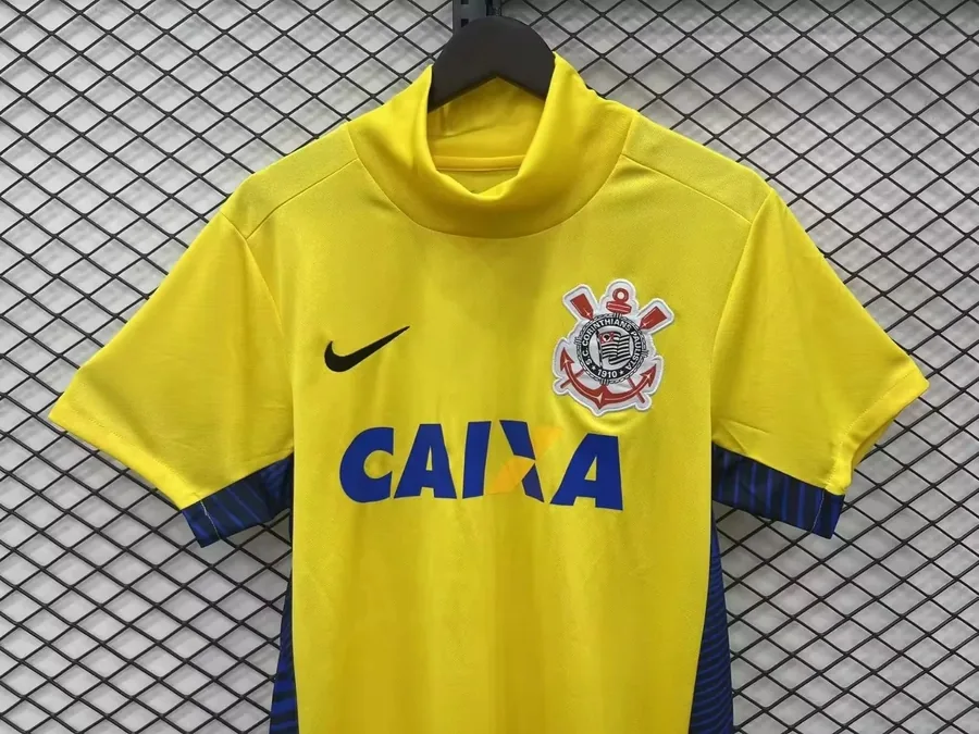 14/15 Corinthians goalkeeper Yellow S-XXL — photo 9