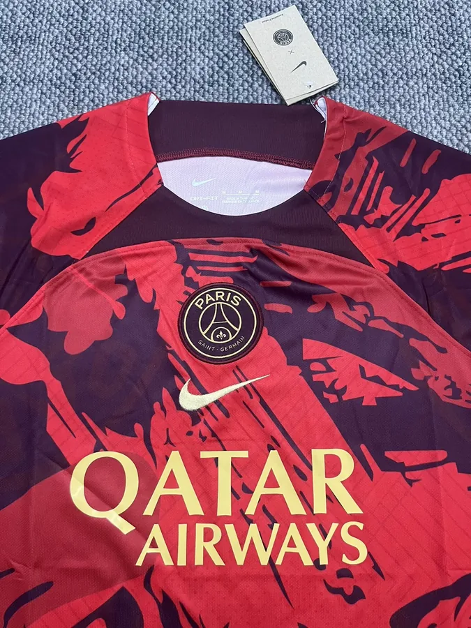 24/25 Paris training uniform red S-XXL