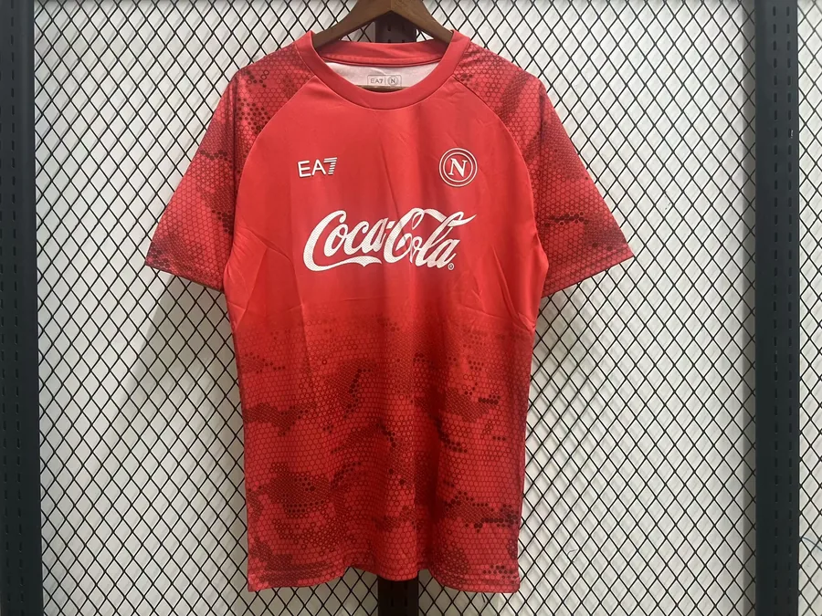 24/25 Napoli training kit red S-XXL