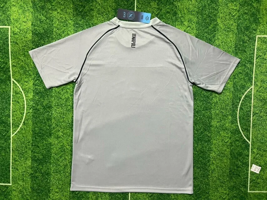 24/25 Napoli pre-match training uniform grey S-XXL