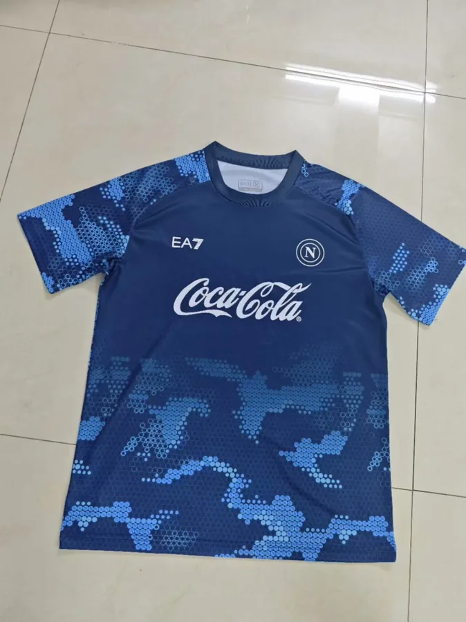 24/25 Napoli pre-match training uniform blue S-XXL
