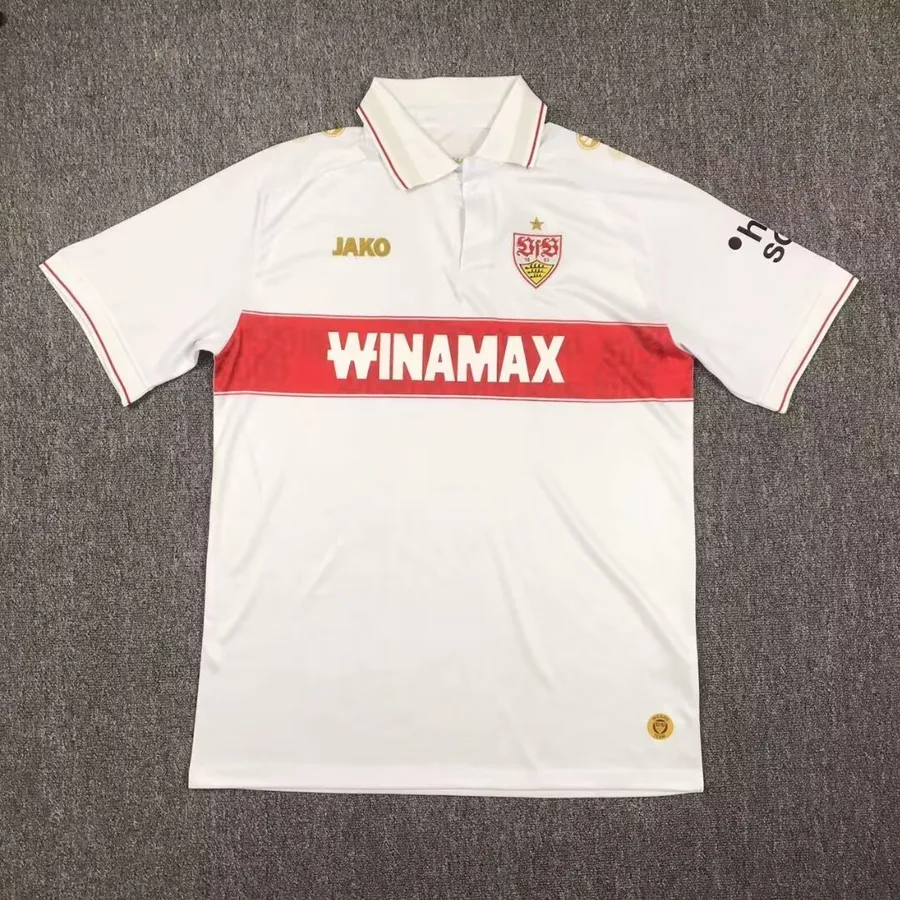 24/25 Stuttgart home Champions League version white S-XXL