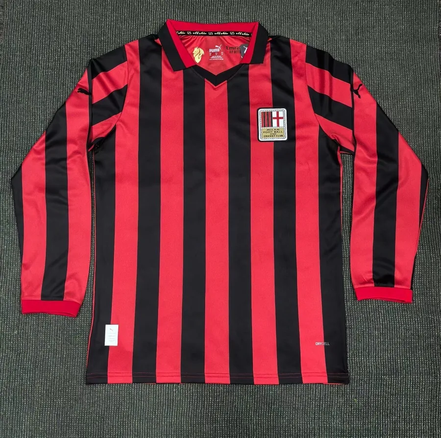 24/25Ac Milan 125th Anniversary Edition Long Sleeve S-XXL