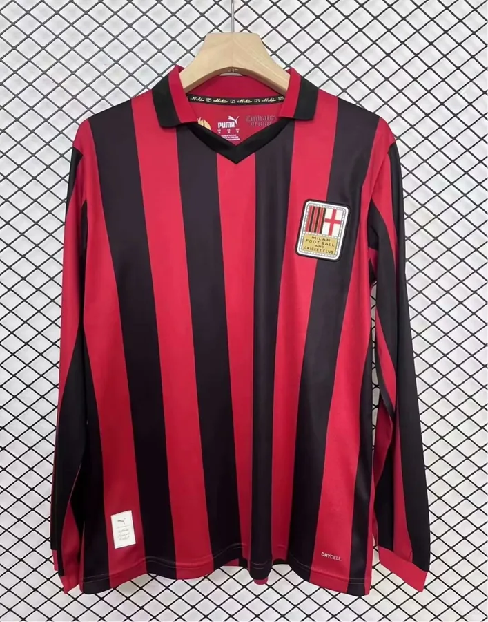 24/25Ac Milan 125th Anniversary Edition Long Sleeve S-XXL — photo 3