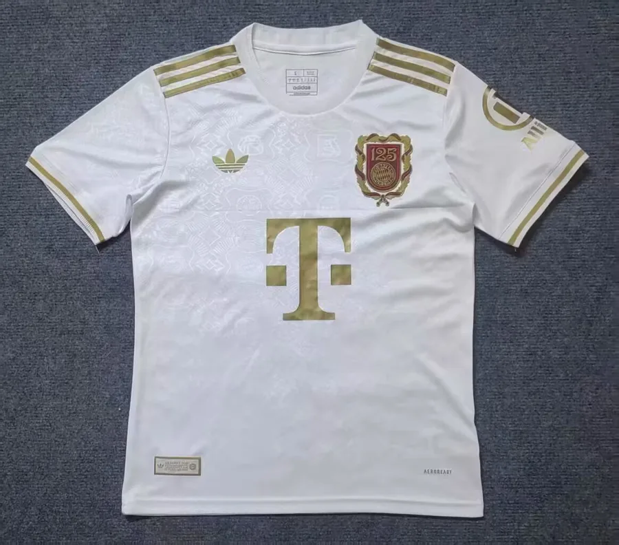25/26 Bayern 125 commemorative Edition white S-XXL