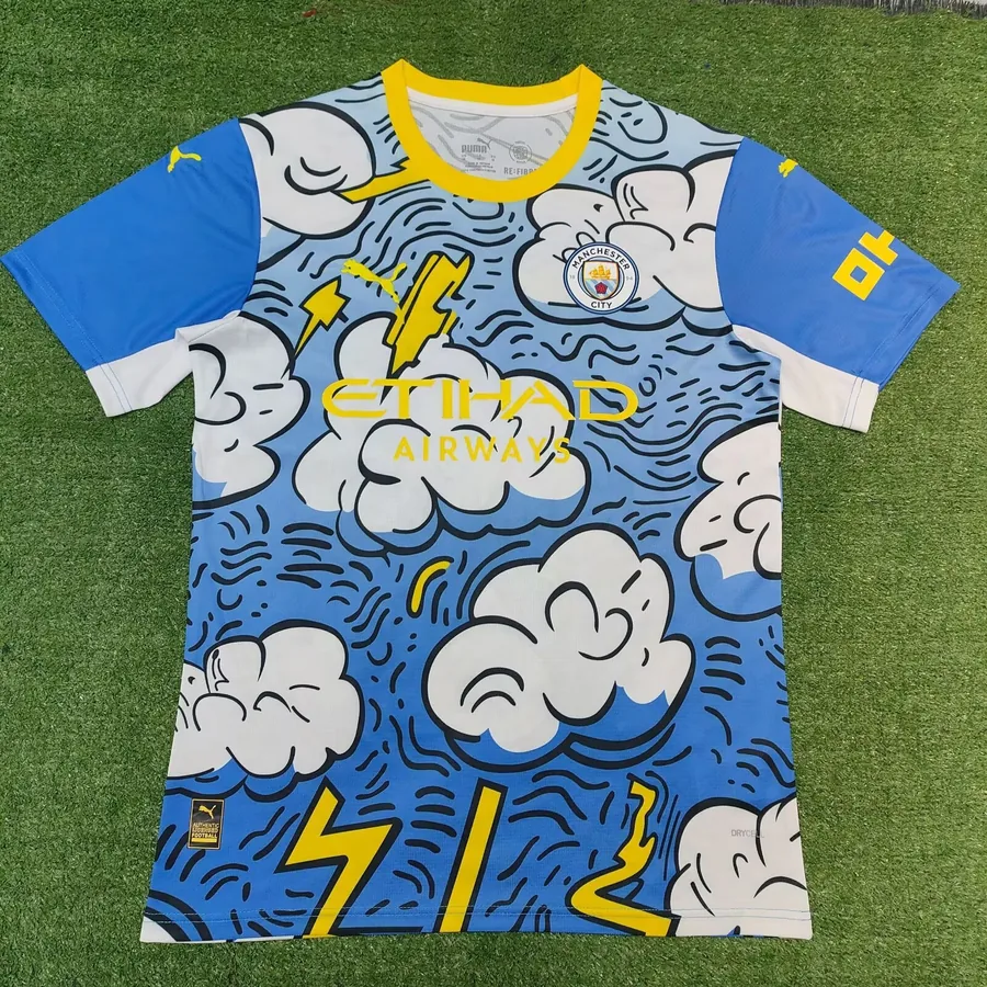 25/26 Manchester City Concept Edition Blue and white S-XXL
