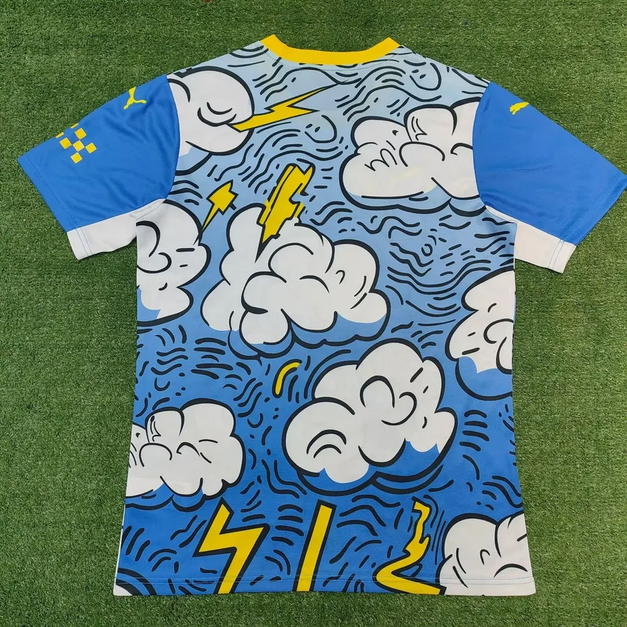 25/26 Manchester City Concept Edition Blue and white S-XXL — photo 2