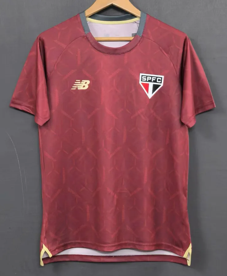 25/26 Sao Paulo date red training uniform S-XXL