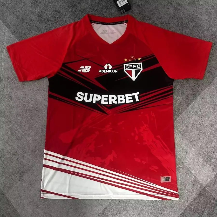 25/26 Sao Paulo training uniform red S-4XL