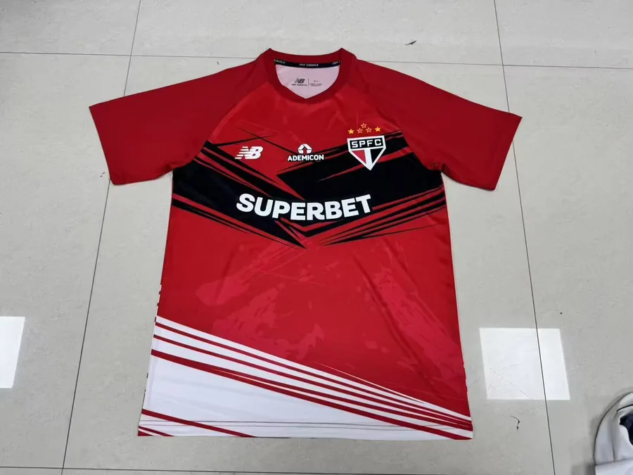 25/26 Sao Paulo training uniform red S-4XL — photo 3