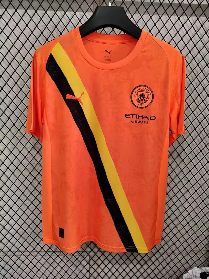25/26 Manchester City goalkeeper Orange S-4XL