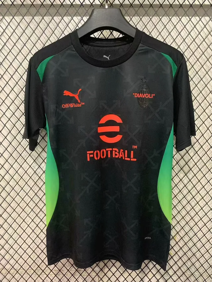 25/26AC Milan pre-match training kit S-4XL