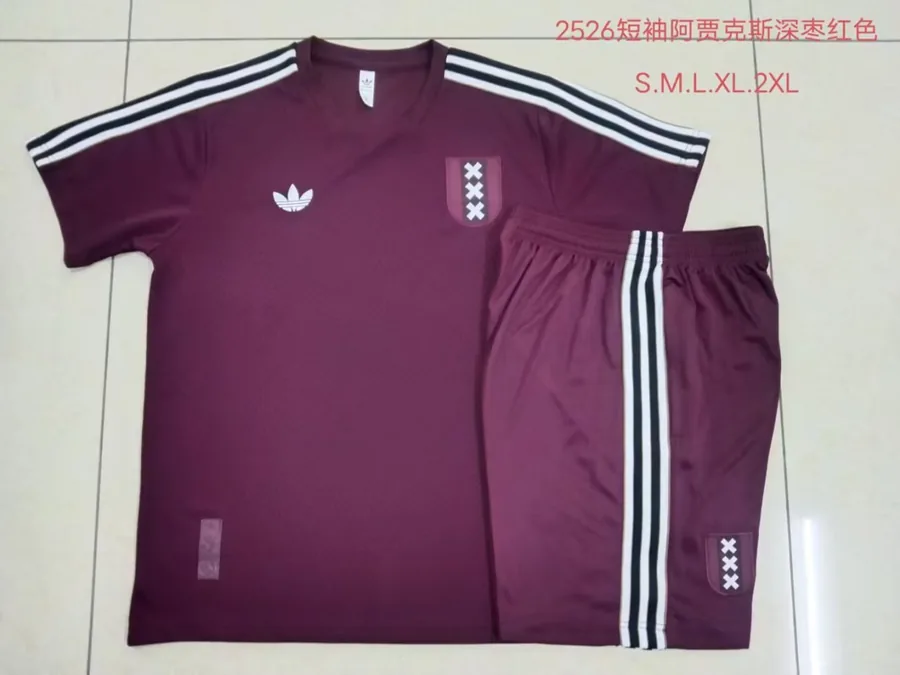 25/26 Ajax dark Bordeaux vintage S-XXL