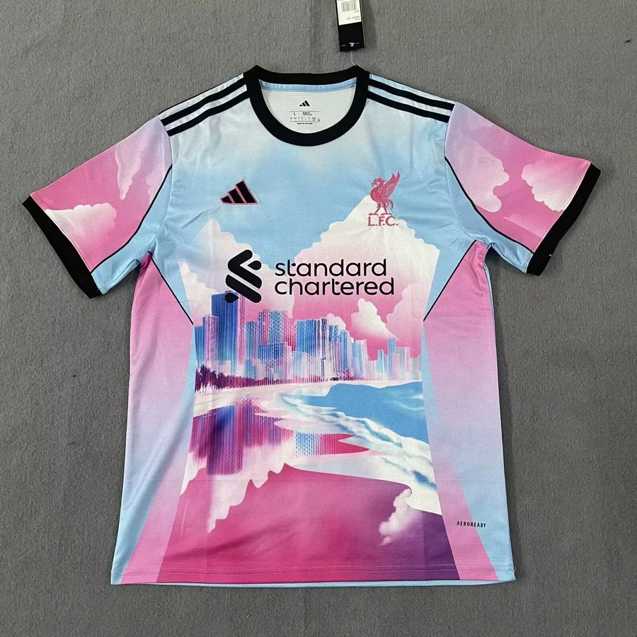 25-26利物浦大夏粉特别版S-2XL