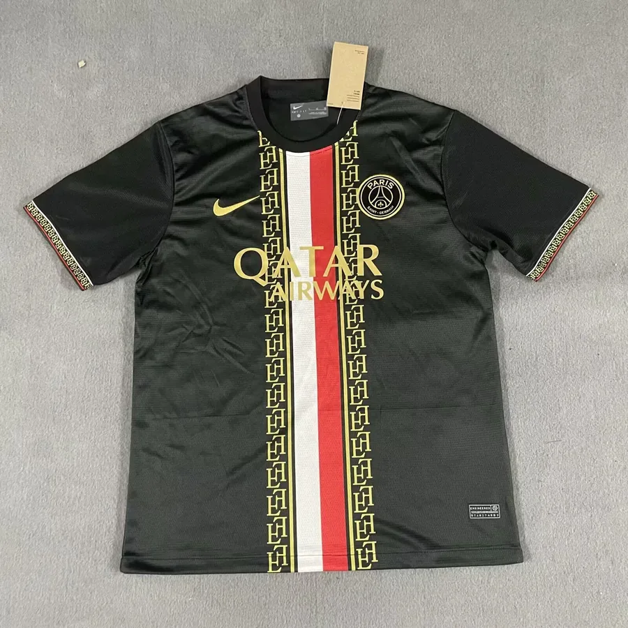 25/26 Paris Special Edition Black and gold Nike S-XXL