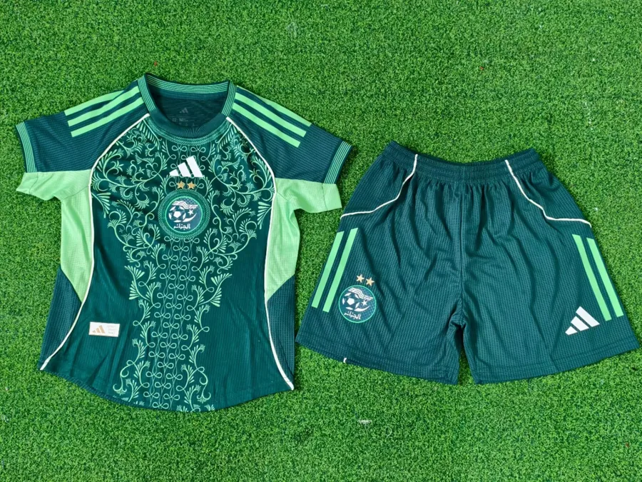 25/26 Player version: Kids Algerian A37 Green 16#-28#