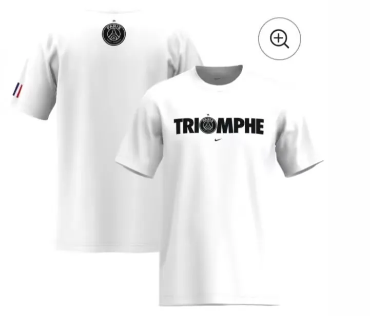 Paris Saint-Germain's Champions League T-shirt S-XXL