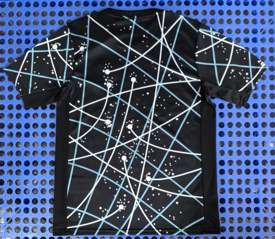 25-26 Inter Milan pre-match training wear: Black and blue S-2xL — photo 3