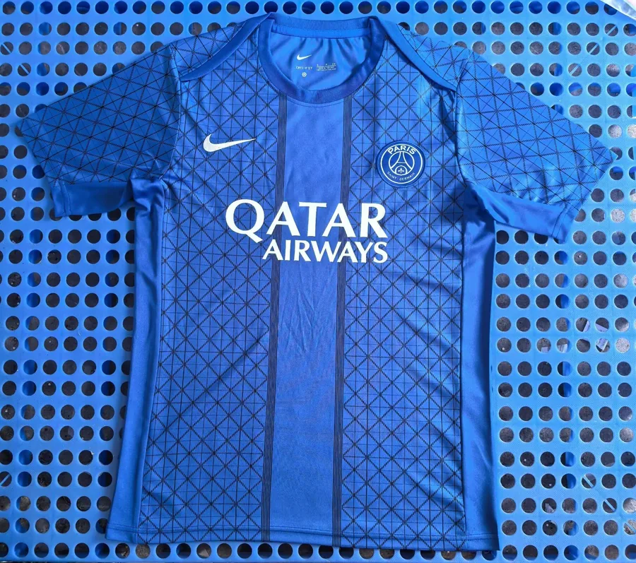 2526 Paris pre-match training suit: Colorful blue S-2xL
