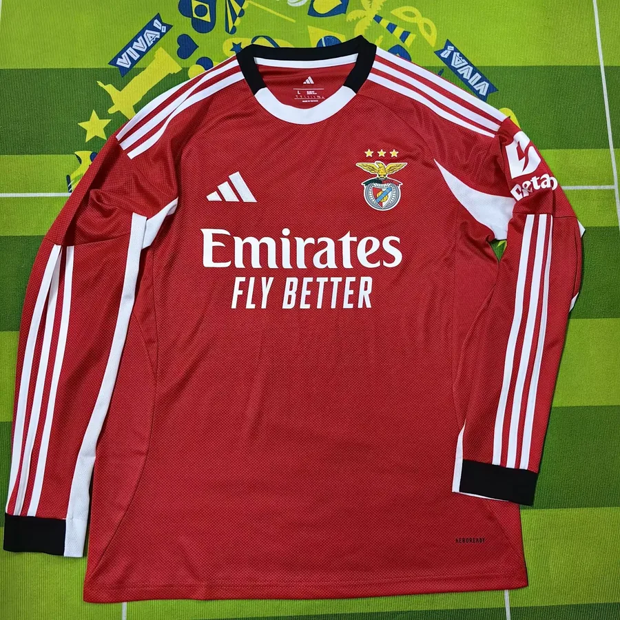2526 Benfica home long-sleeved S-4XL