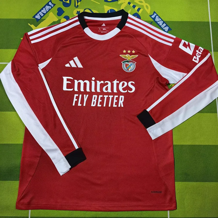 2526 Benfica home long-sleeved S-4XL — photo 3