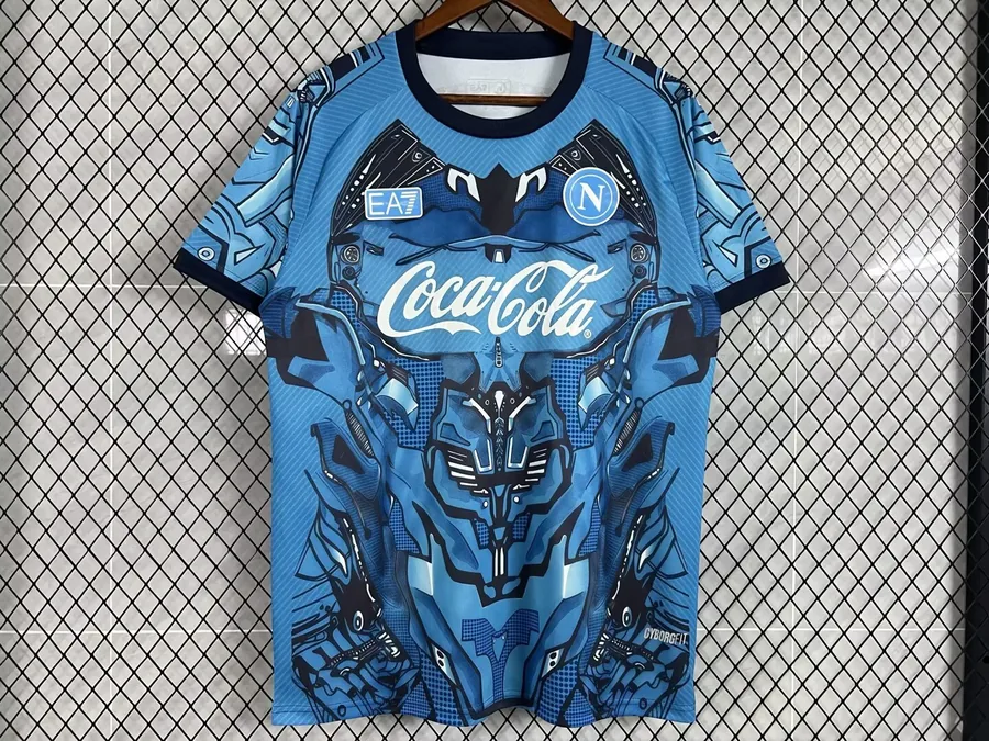 2526 Napoli training jersey in blue,  S-XXL — photo 2