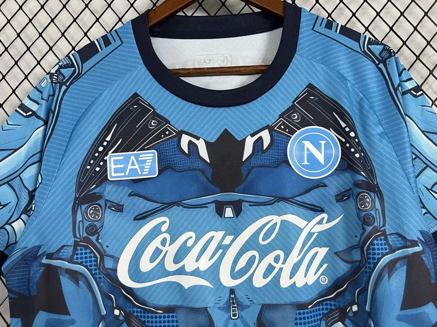 2526 Napoli training jersey in blue,  S-XXL — photo 3