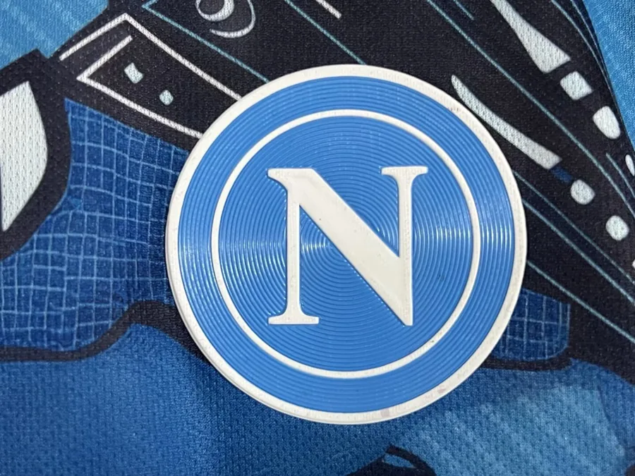 2526 Napoli training jersey in blue,  S-XXL — photo 4