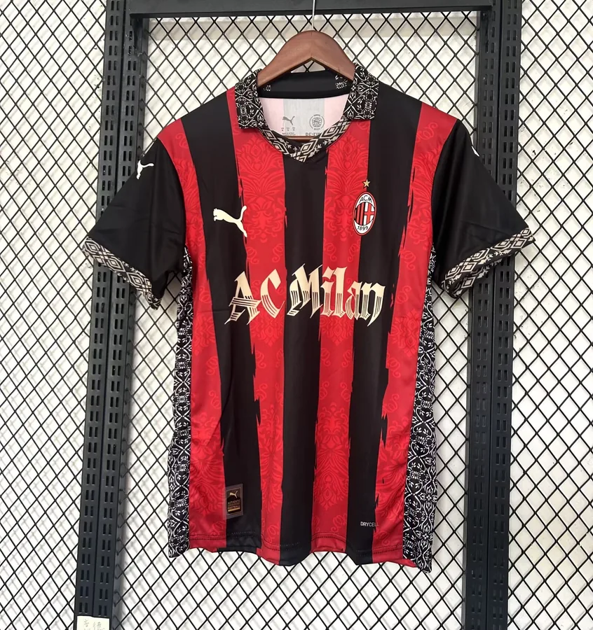 2526AC Milan Special Edition Red and Black S-XXL — photo 2