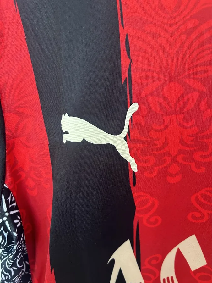 2526AC Milan Special Edition Red and Black S-XXL — photo 5