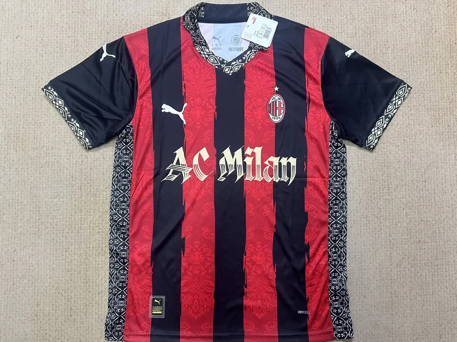 2526AC Milan Special Edition Red and Black S-XXL — photo 7