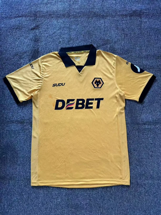 25-26 Wolves Team home Jersey - S-4XL