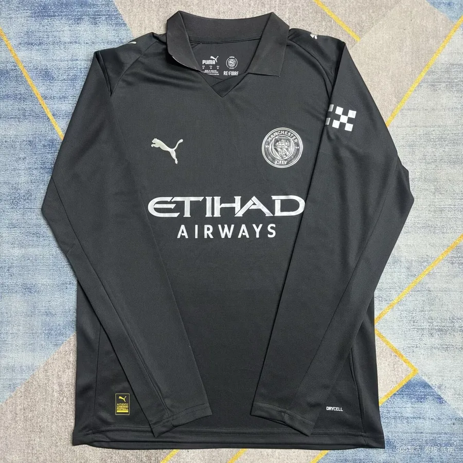 25/26 Manchester City Away Long Sleeve S-4XL
