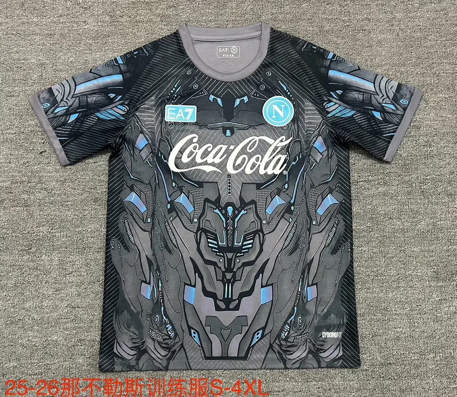25-26 Napoli training jersey  S-4XL