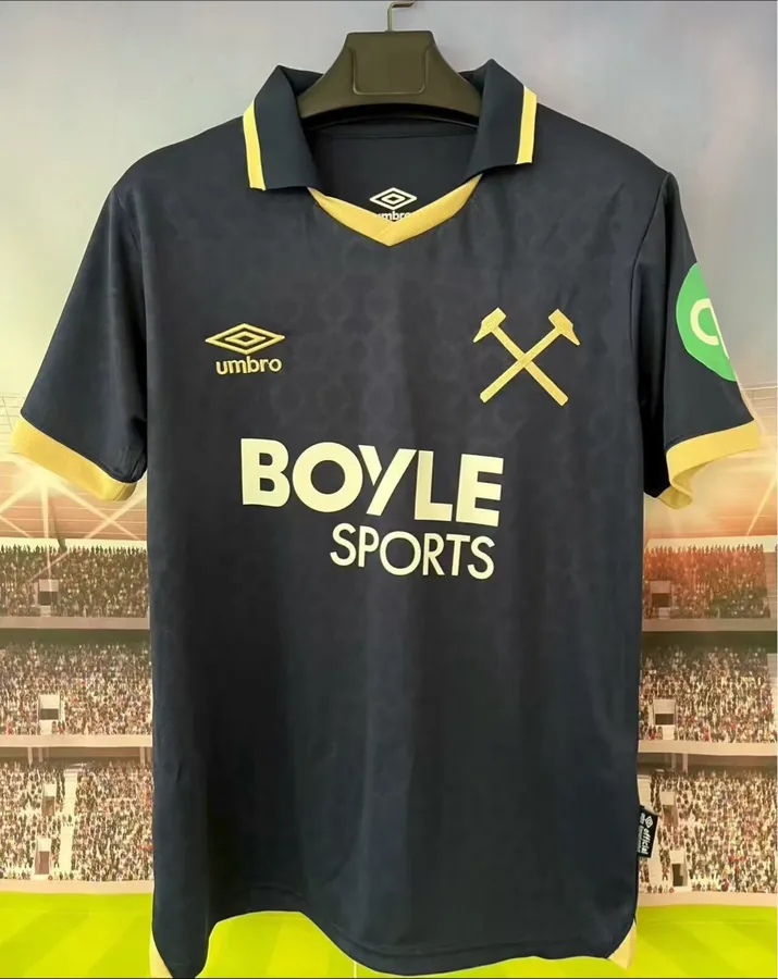 2526 West Ham Third Away Game S-4XL