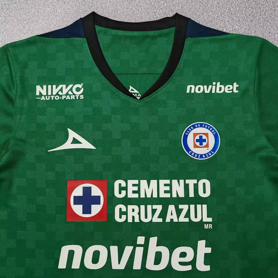 2526 Blue Cross Goalkeeper Green S-4XL — photo 2