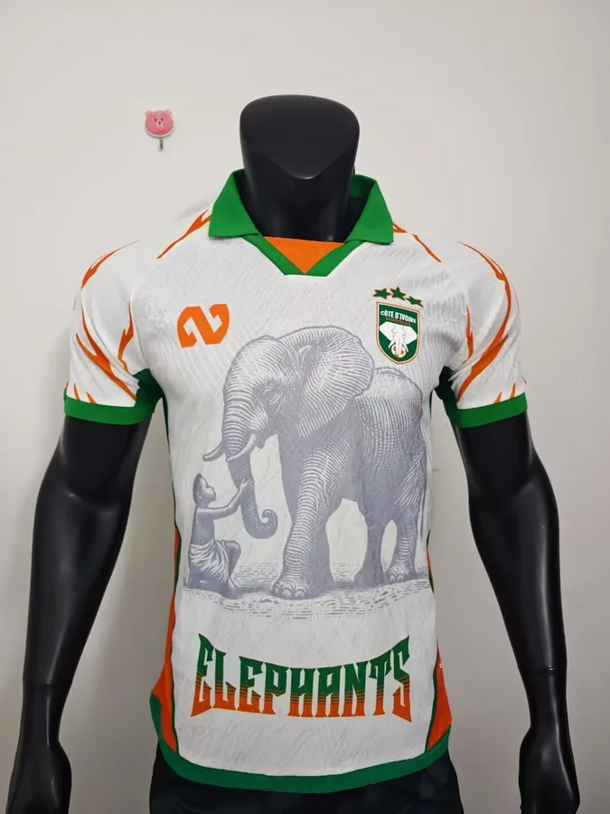 25/26 Player Edition: Ivory Coast Special Edition White S-XXL