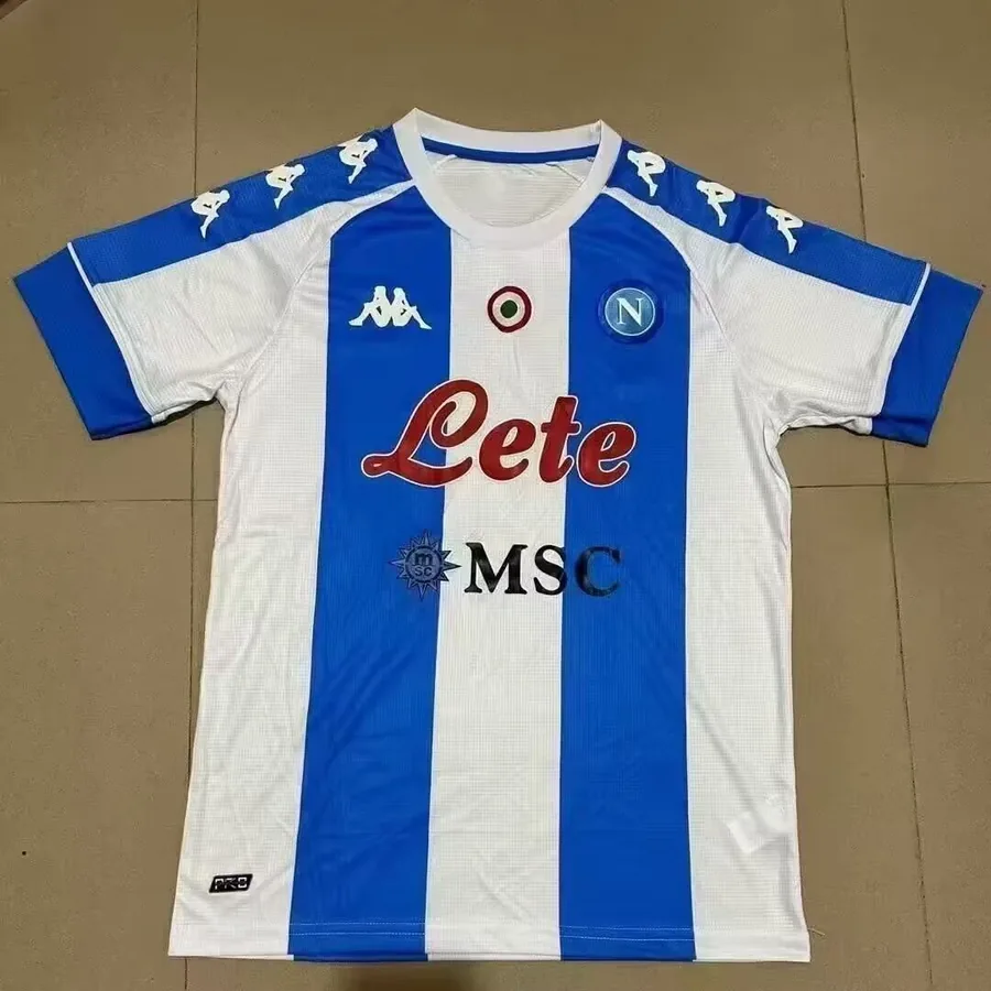 20.21 Napoli Blue and White S - 2XL