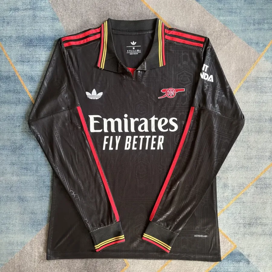 2526 Arsenal Black Special Edition Long Sleeve S-2XL