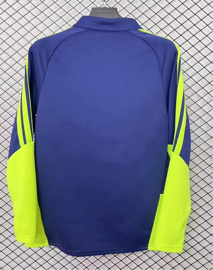 2627 Scottish half-sleeve shirt in dark blue, size S-2XL — photo 2
