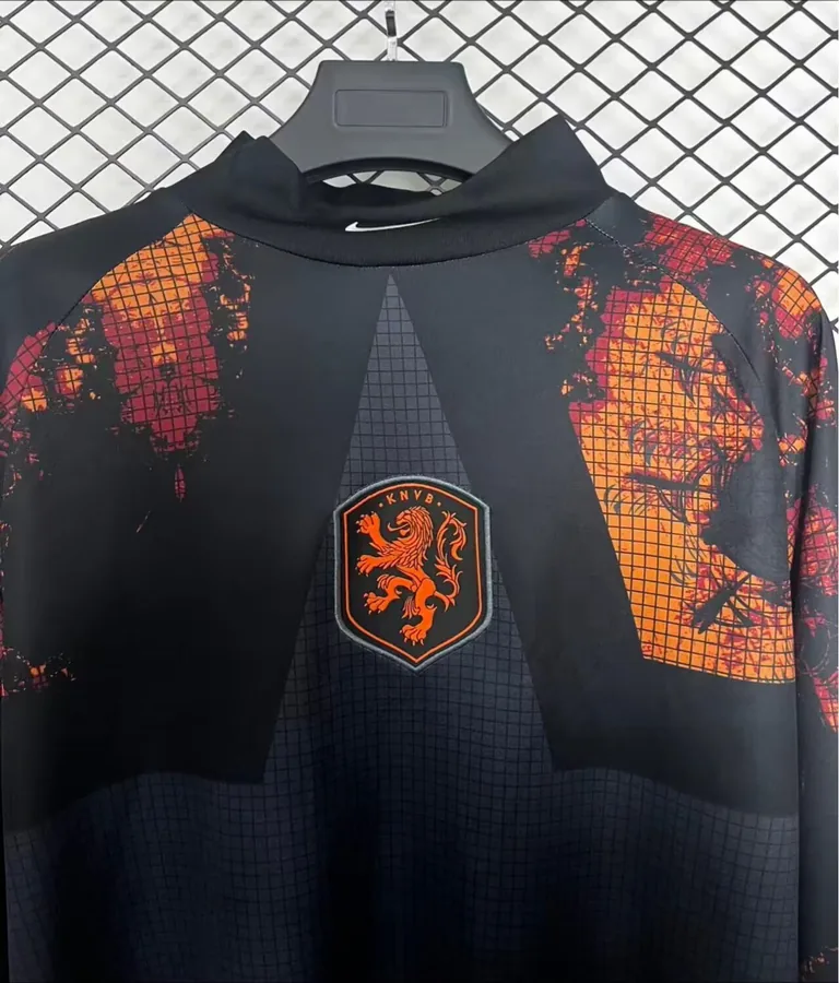 2026 Netherlands Hollywood Goalkeeper Long Sleeve Soccer Jersey — photo 3