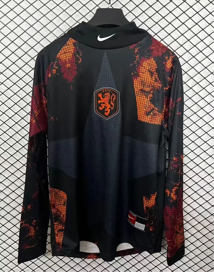 2026 Netherlands Hollywood Goalkeeper Long Sleeve Soccer Jersey — photo 4