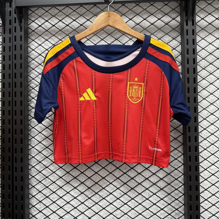 2026 World Cup Short Women’s Spain Soccer Jersey Home — photo 3