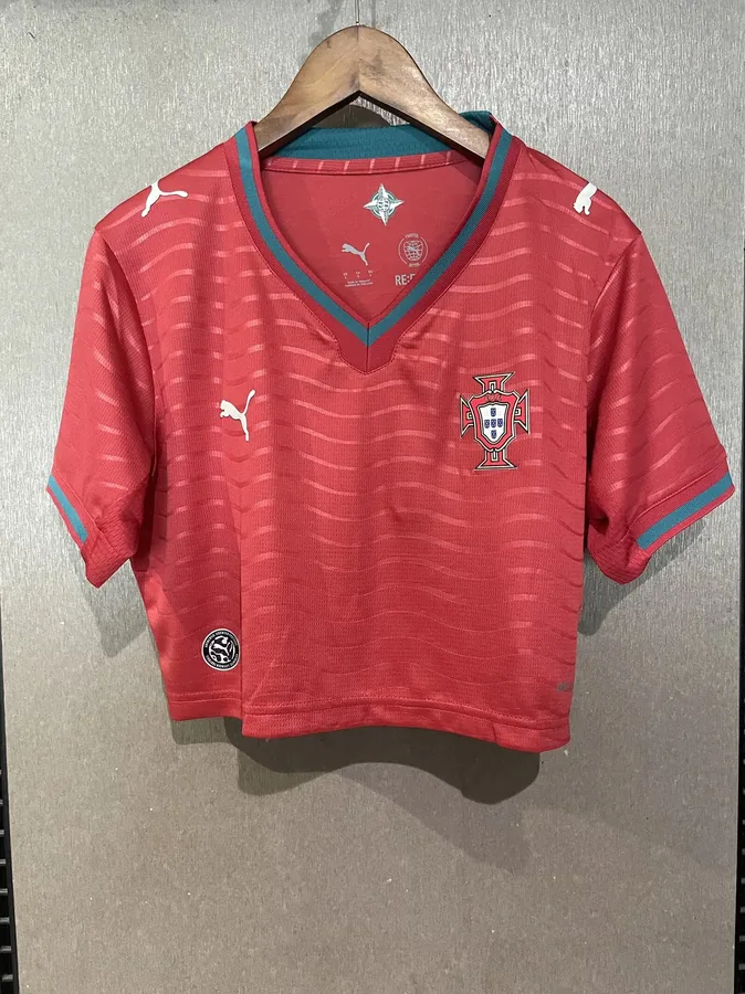 2026 Women's Short Sleeve - Portuguese Home Team - S - XXL — photo 2