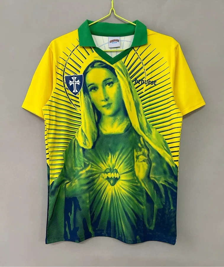 27/27 Brazilian Mary Yellow Special Edition S-4XL