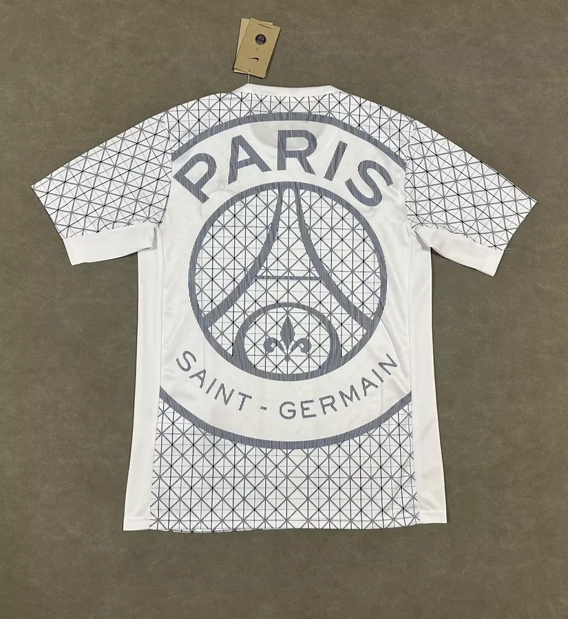 25-26 Paris preseason training jersey, white, S-4XL — photo 2