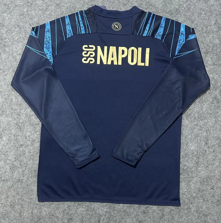 26/27 Napoli Pre-match Training Shirt Long Sleeve S-4XL — photo 2